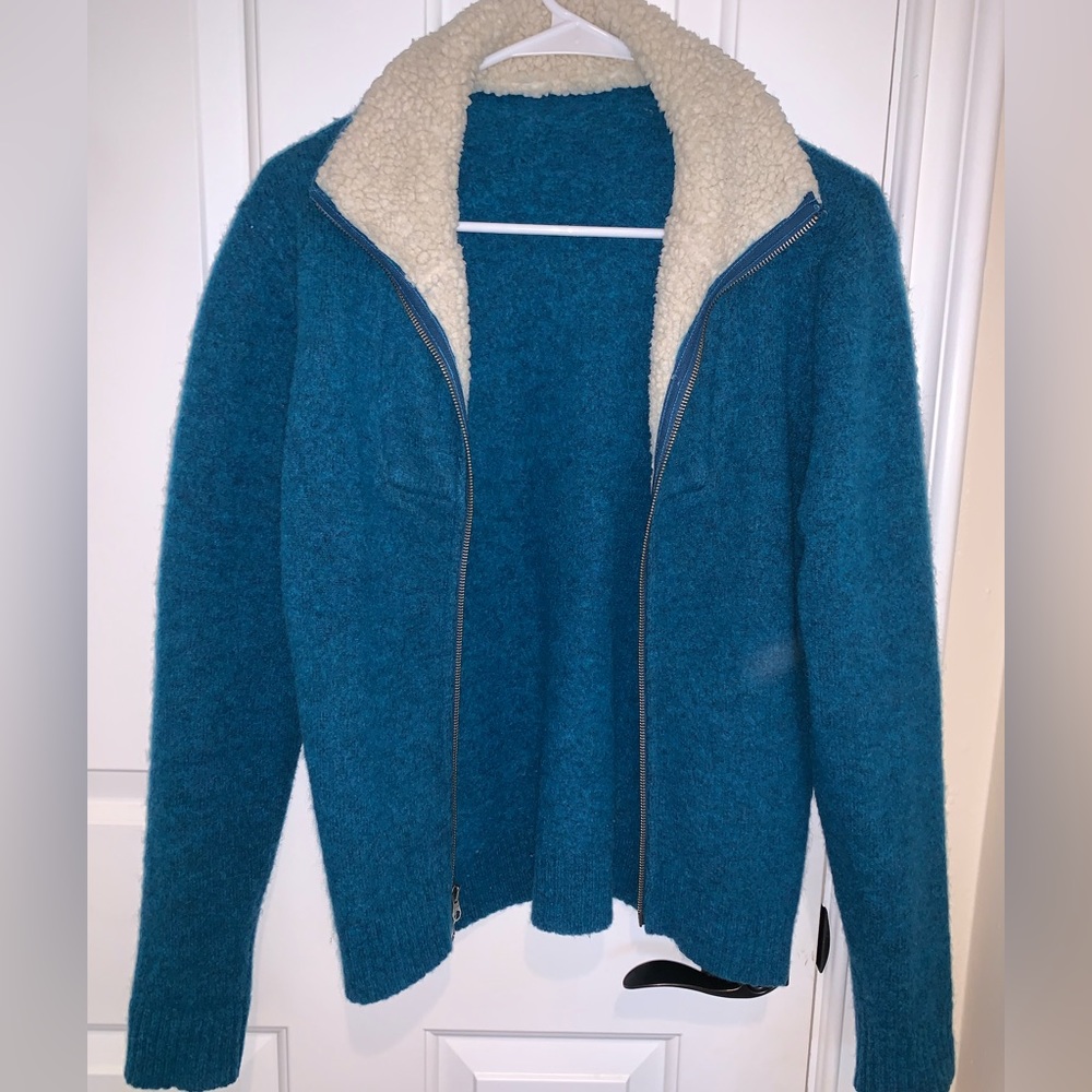 Vintage Blue Wool Jacket